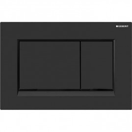 Клавиша смыва GEBERIT SIGMA 30 115.883.16.1 черный матовый лак