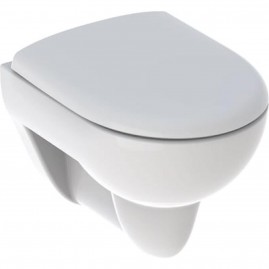 Подвесной унитаз GEBERIT RENOVA COMPACT 500.804.00.1 с крышкой-сиденьем микролифт