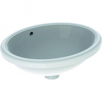 Раковина под столешницу GEBERIT VARIFORM 46x56 см 500.753.01.2 с отверстием перелива Раковина под столешницу GEBERIT VARIFORM 46x56 см 500.753.01.2 с отверстием перелива