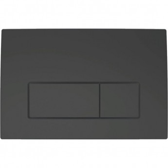 Смывная клавиша GEBERIT DELTA 50 115.119.14.1 для двойного смыва черный матовый