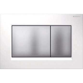 Смывная клавиша GEBERIT SIGMA 30 115.883.KL.1 белый хром матовый Смывная клавиша GEBERIT SIGMA 30 115.883.KL.1 белый хром матовый