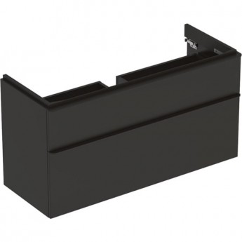Тумба для комплекта GEBERIT SMYLE SQUARE 500.355.JK.1 118 см темно-серый Тумба для комплекта GEBERIT SMYLE SQUARE 500.355.JK.1 118 см темно-серый